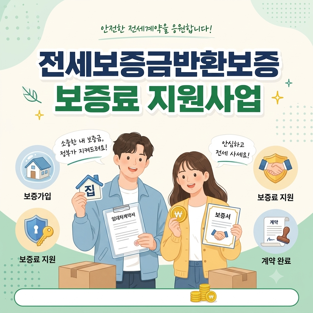 2026년 전세보증금반환보증 보증료 지원사업
